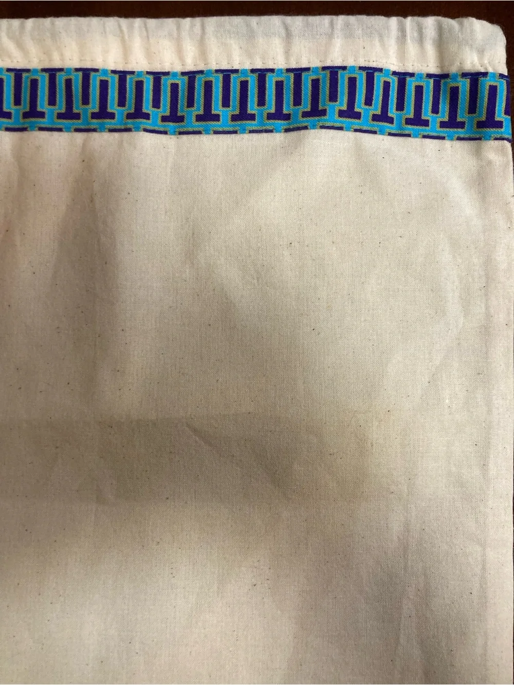 Tory Burch Cream Colored Drawstring Dust Bag NWOT